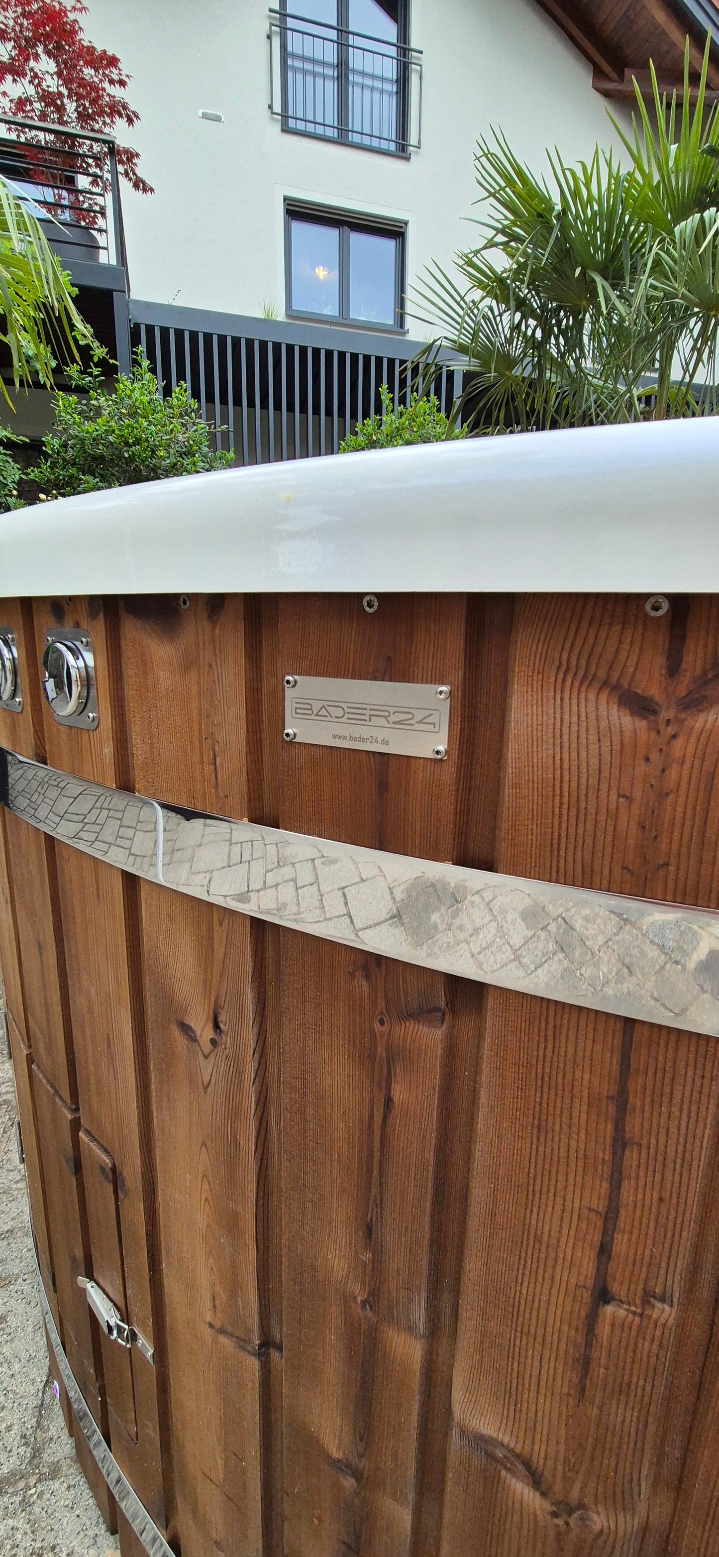 Hot-Tub Ø 2,0m-2,25m DeLuxe Acryl
