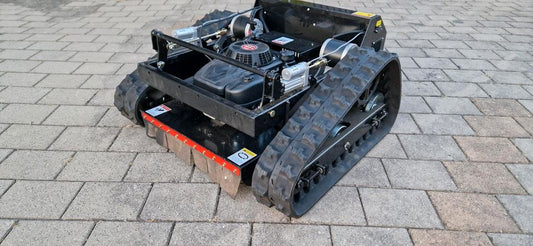 Raupe, Böschungsmäher, Hangmäher, Mähraupe Ferngesteuert