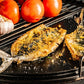 Big Green Egg halbrunde Grillplatte aus Gusseisen für XLarge – Original Herstelleraufnahme 3 von 3, Artikel 122995