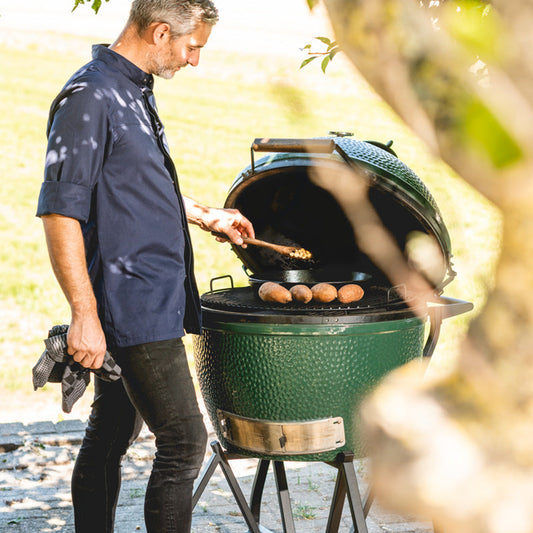 2XL Big Green Egg inkl. Basket & Steine – Big Green Egg Original | bader24