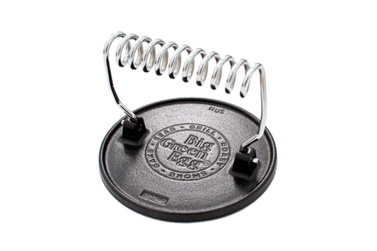 Gusseiserne Grillpresse – Big Green Egg Original | bader24