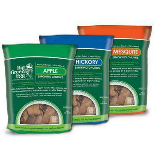 BigGreenEgg Holz Chunks Apfel 2,27 KG