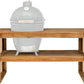 Big Green Egg Holztisch aus Akazienholz inkl. Rollen Large