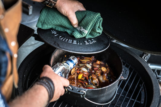Big Green Egg Dutch Oven 5,2 L aus Gusseisen 2XL / XLarge / Large / Medium
