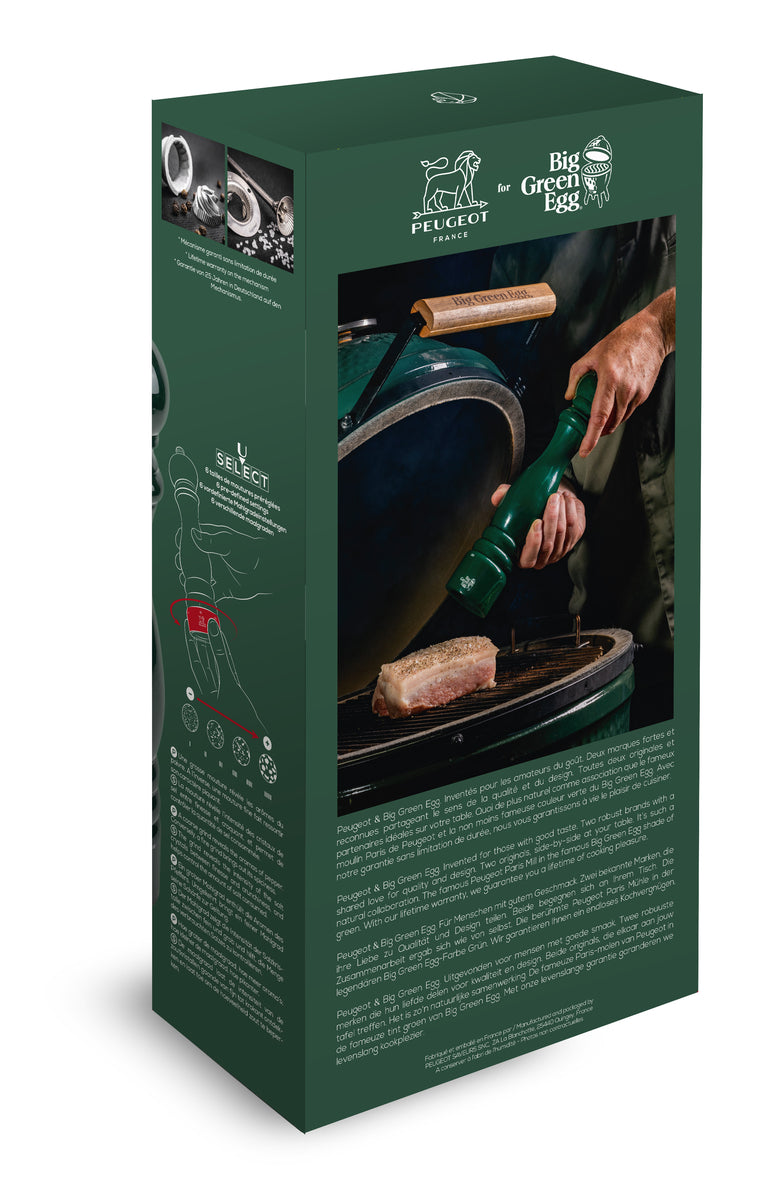 Peugeot Salz- und Pfeffermühle 30 cm for Big Green Egg