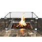 FIRESTAR Outdoor Gaskamin AMBIENTE Bartable Corten Stahl Gartenkamin